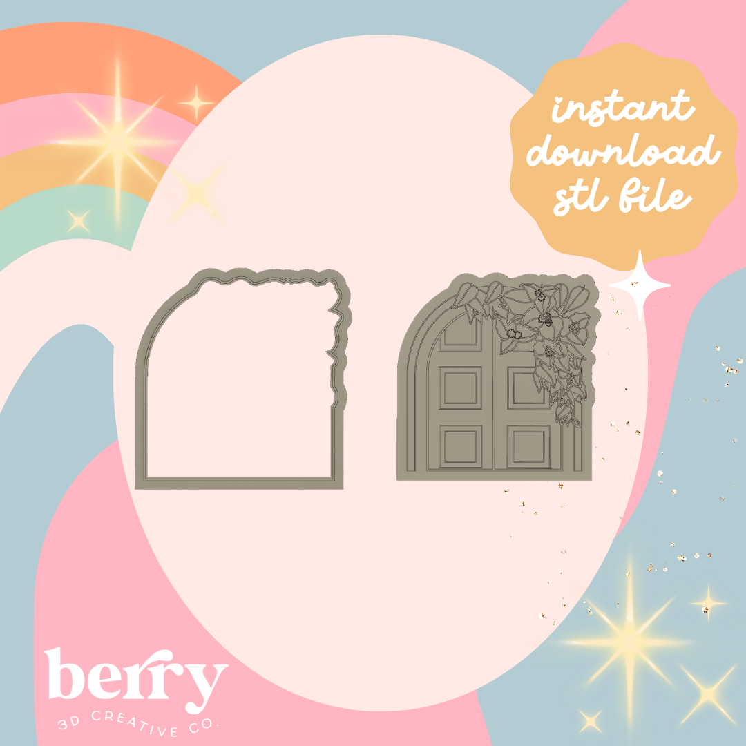 Mamma Mia Door (archway) Cookie Cutter and Stamp stl file