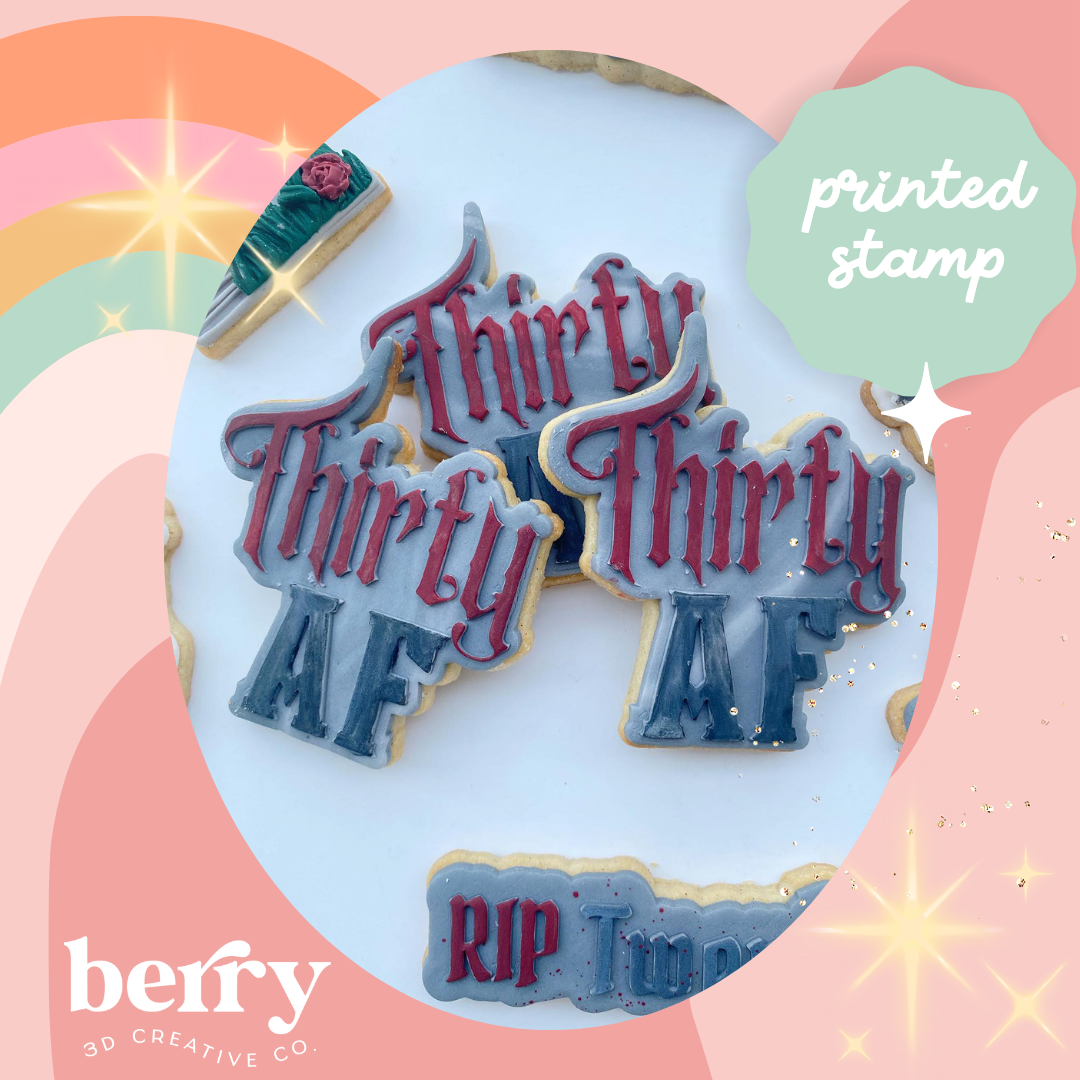 Thirty AF Debosser and matching cutter