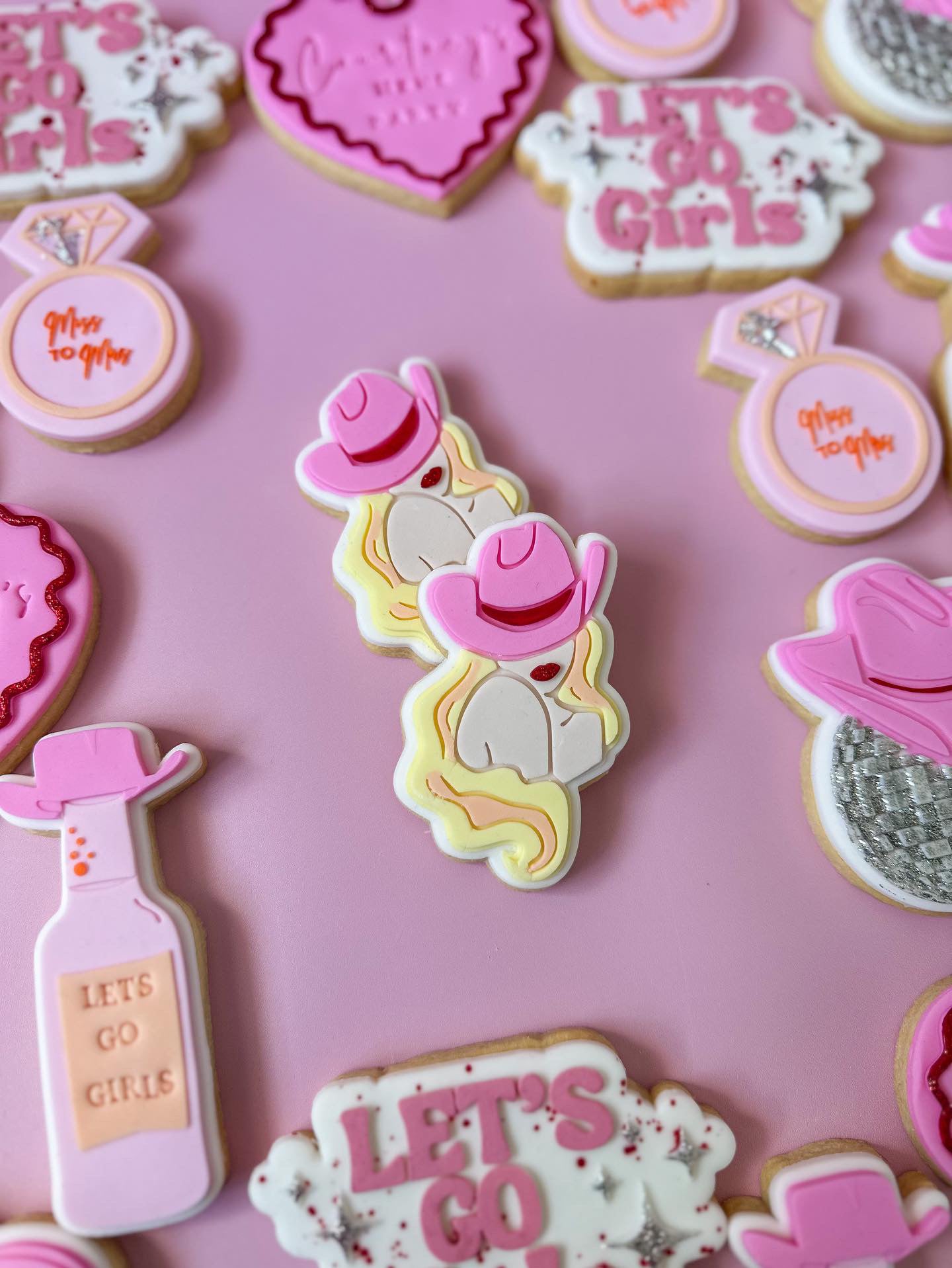 Cowgirl Cookie Cutter and Stamp stl file