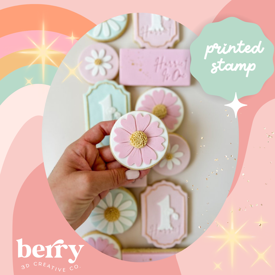 Flower- Daisy Stamp and matching cutter