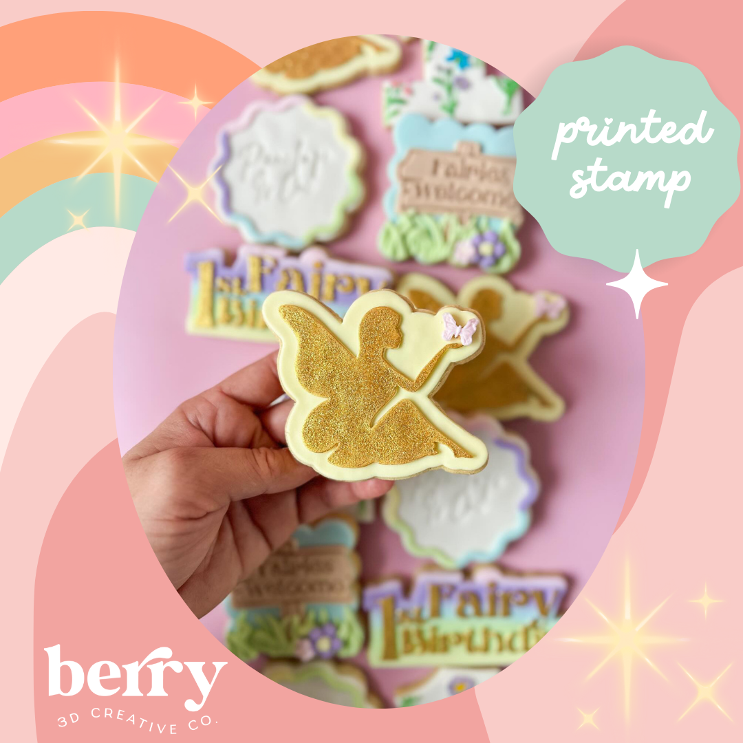 Fairy Silhouette Stamp and matching cutter
