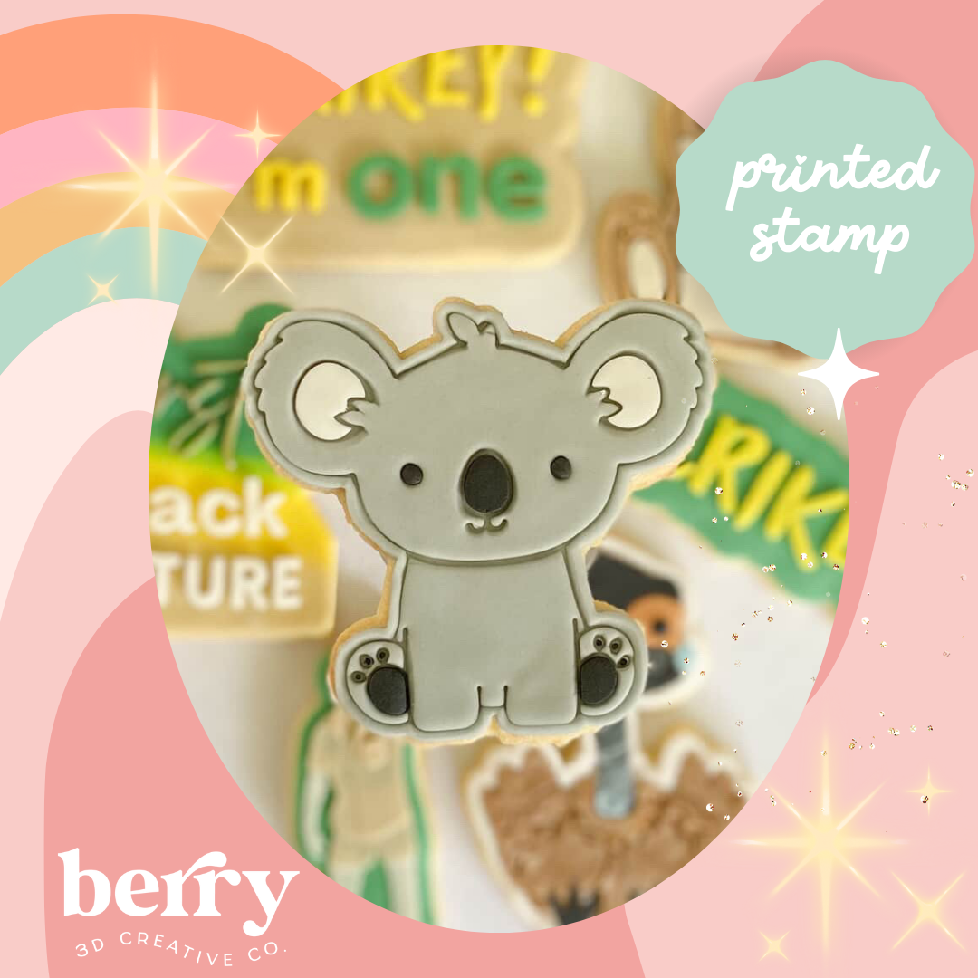 Koala Stamp and matching cutter