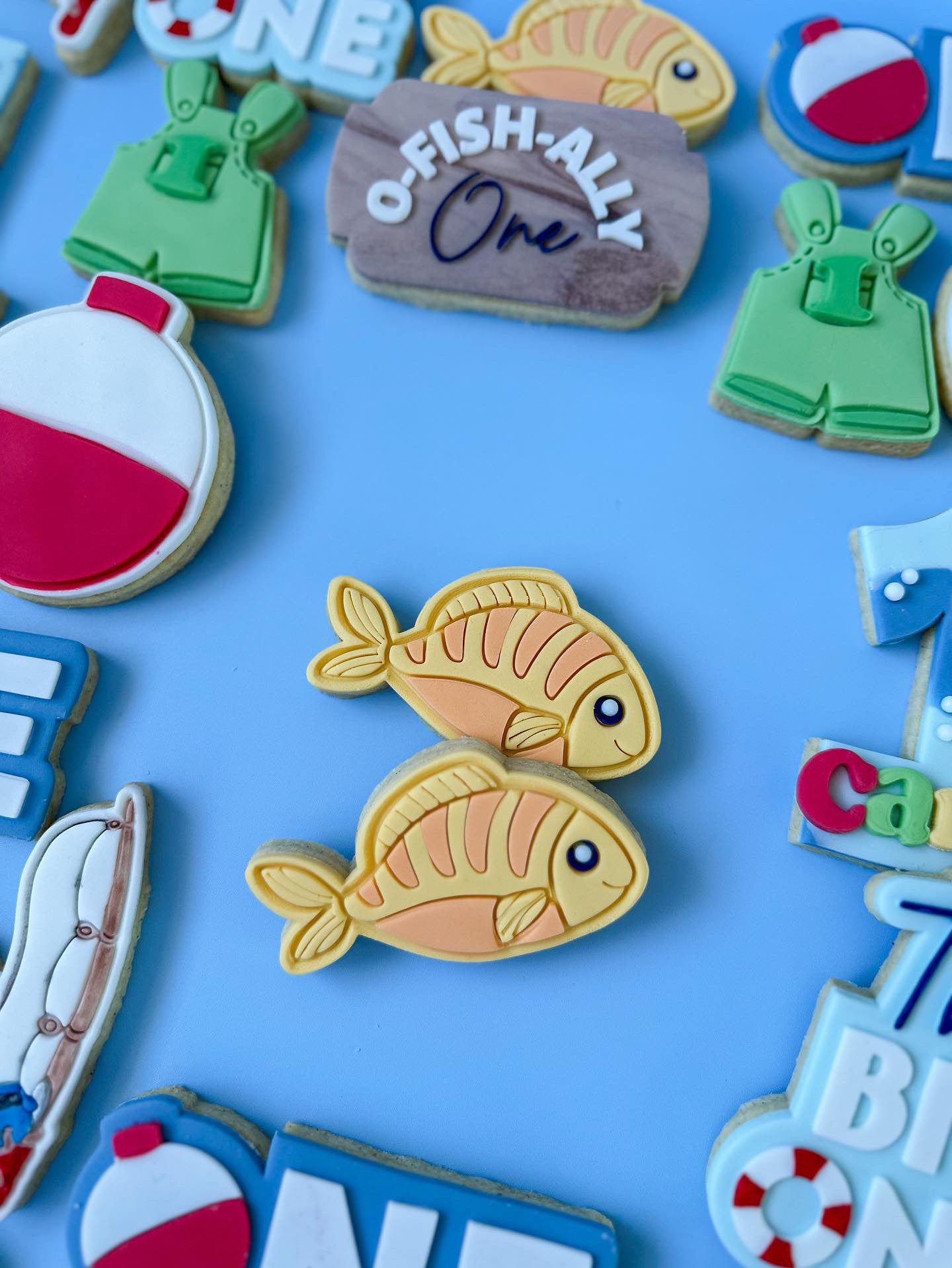 Reef Fish Embosser and matching cutter