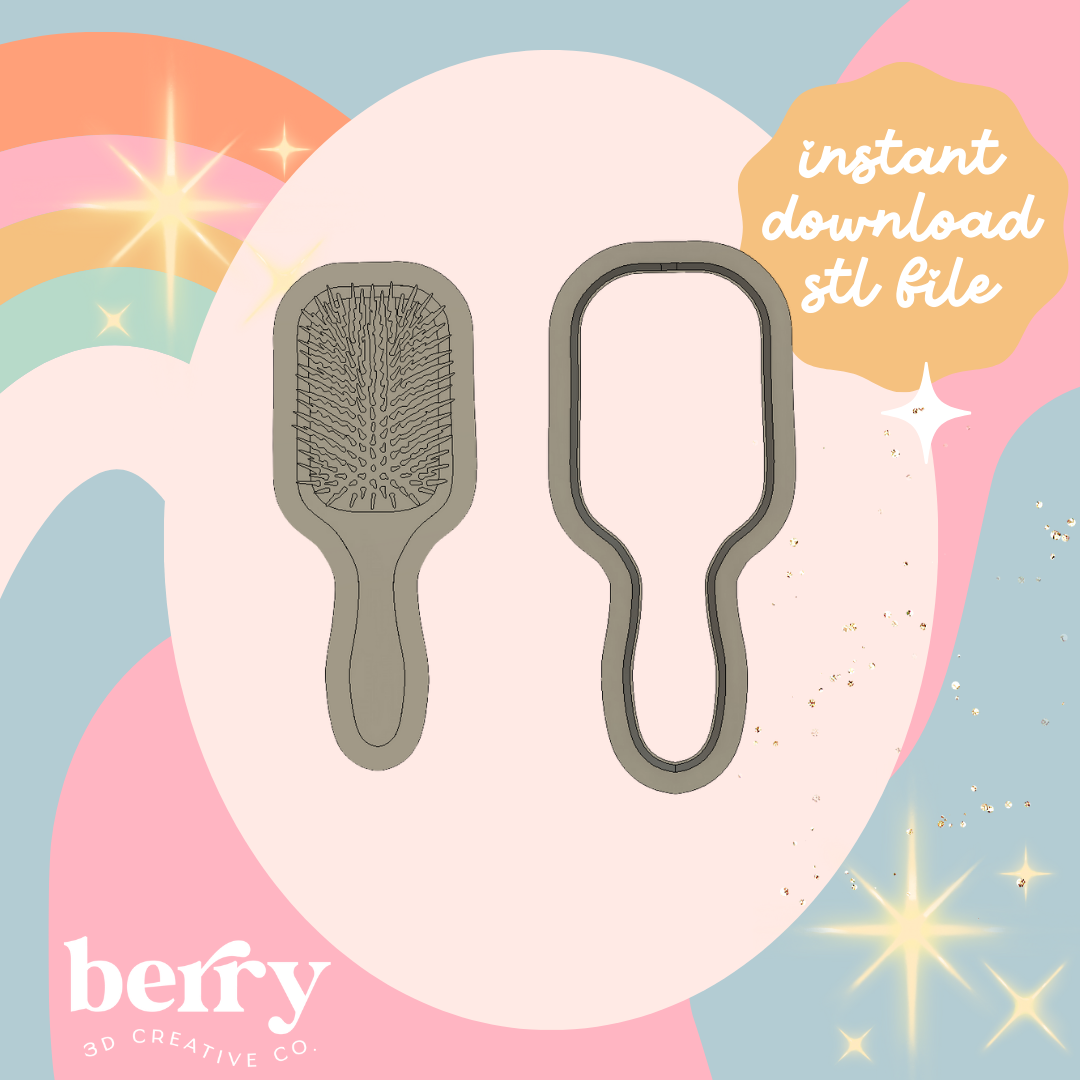 Brush cutter and Stamp stl file