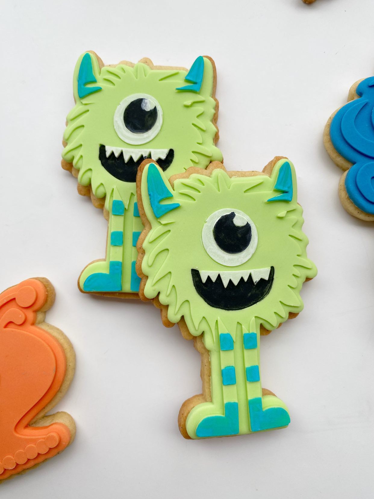 Hairy Monster Debosser and matching cutter