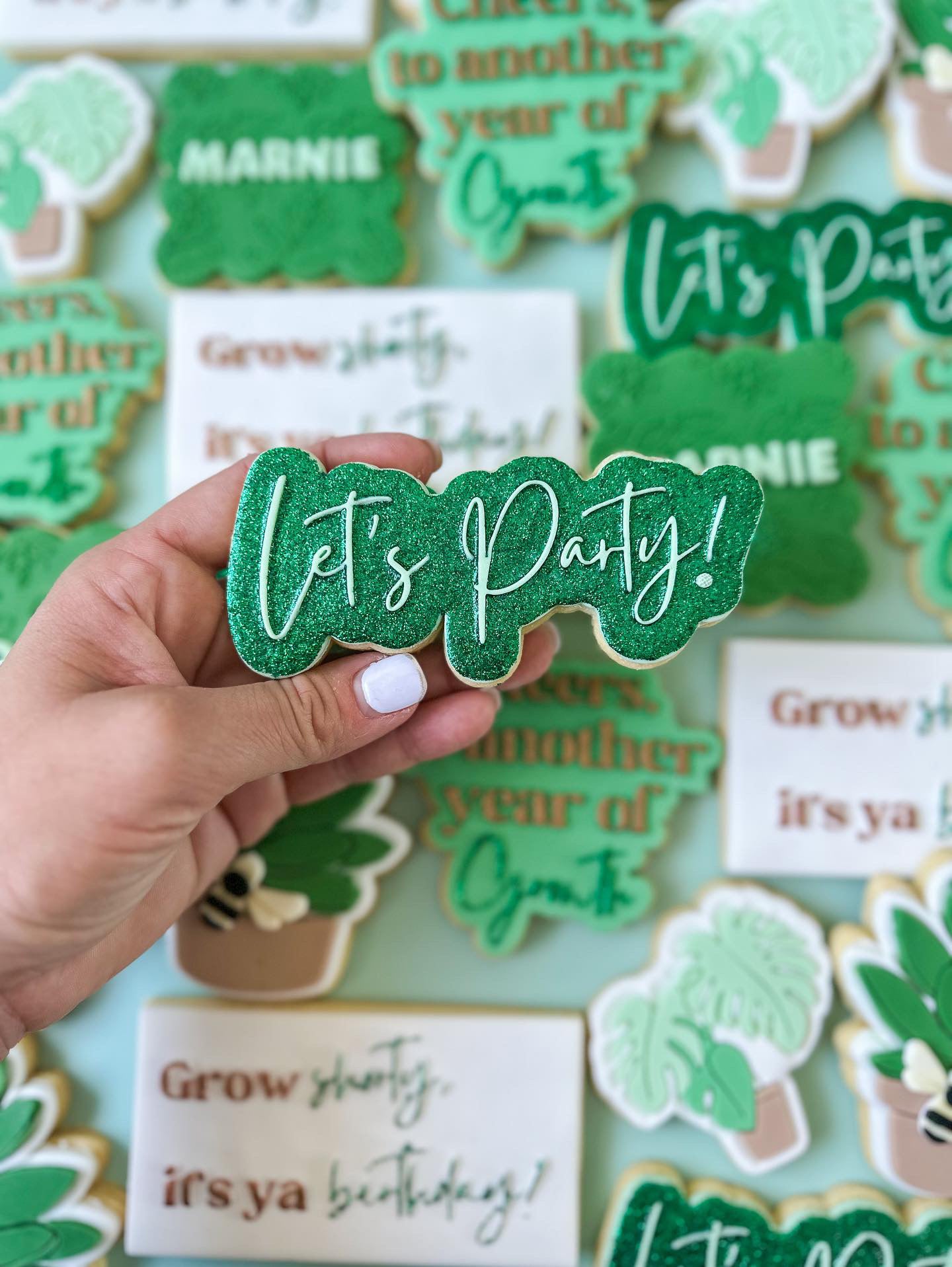 Let's Party! Cookie Cutter and Stamp stl file