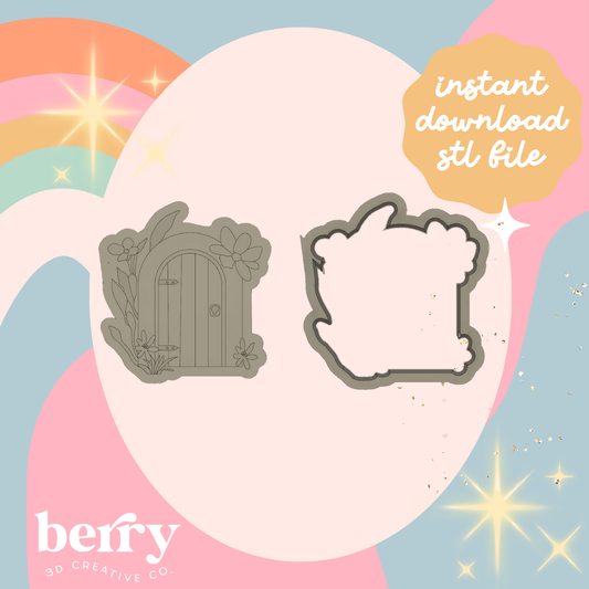 Fairy Door Cutter and Stamp stl file