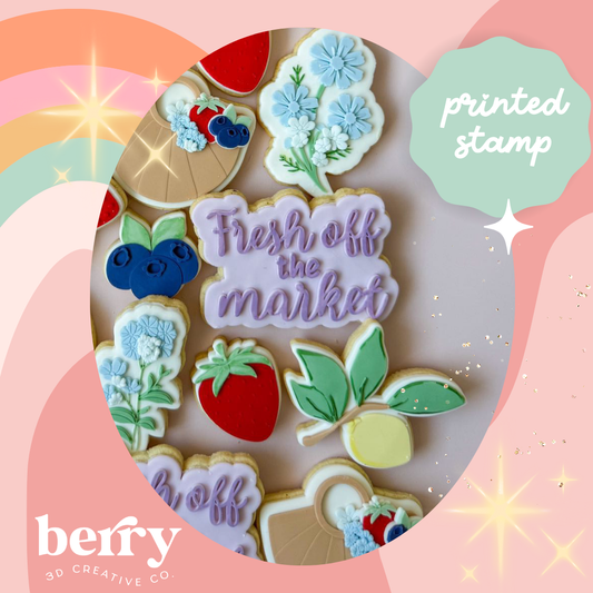 Fresh off the Market debosser and matching cutter