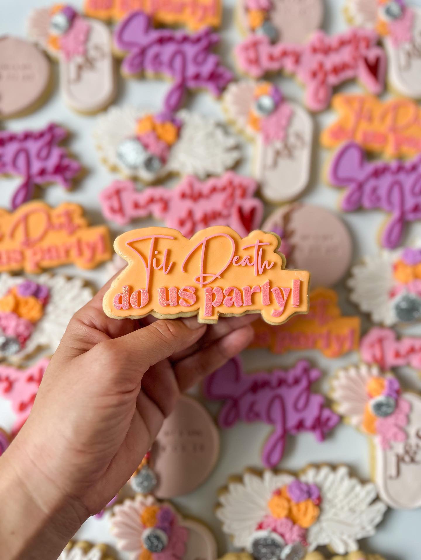 Til Death do us party Debosser and matching cutter