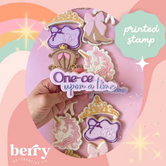 One-ce Upon a time Debosser and matching cutter