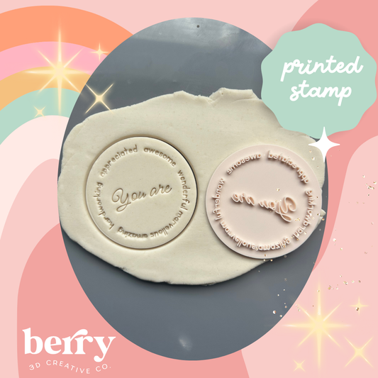 You are.....(teacher appreciation) Stamp and matching cutter