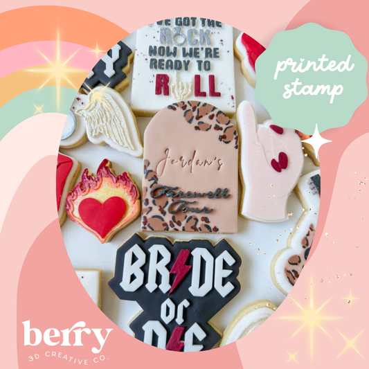 Final Tour Arch debosser and matching cutter