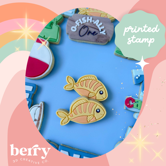 Reef Fish Embosser and matching cutter