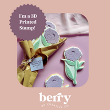 Load image into Gallery viewer, Large Peony with stem and matching cutter
