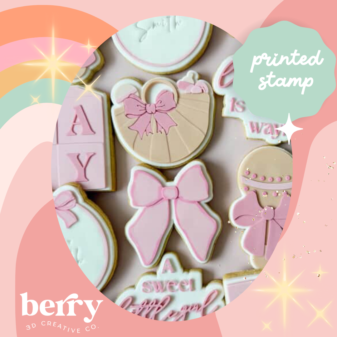 Bow stamp and matching cutter