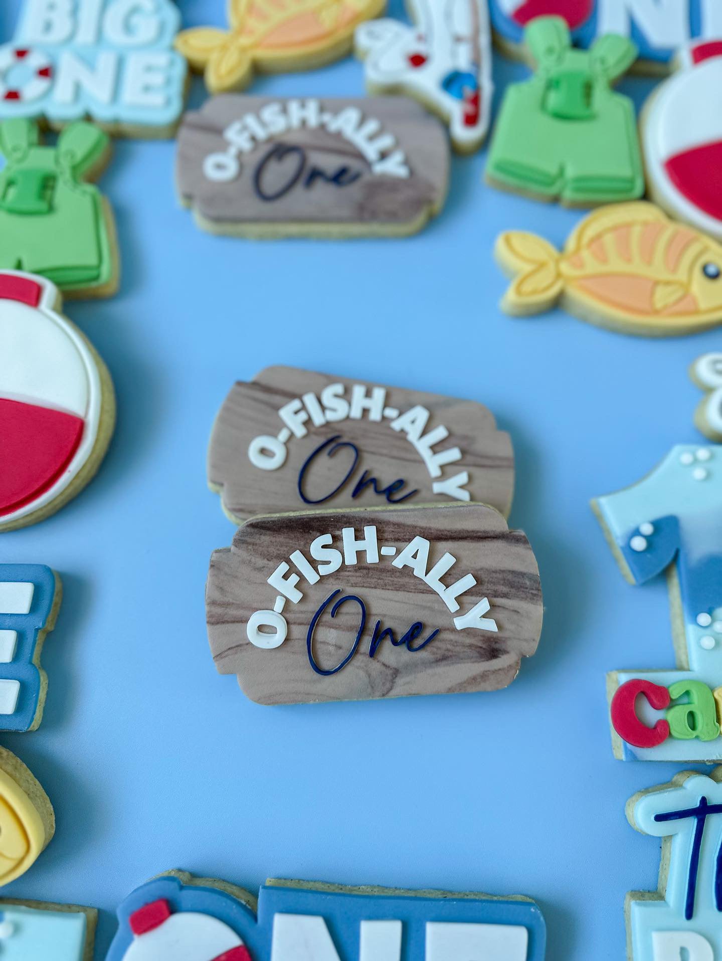 O-fish-ally One debosser and matching cutter