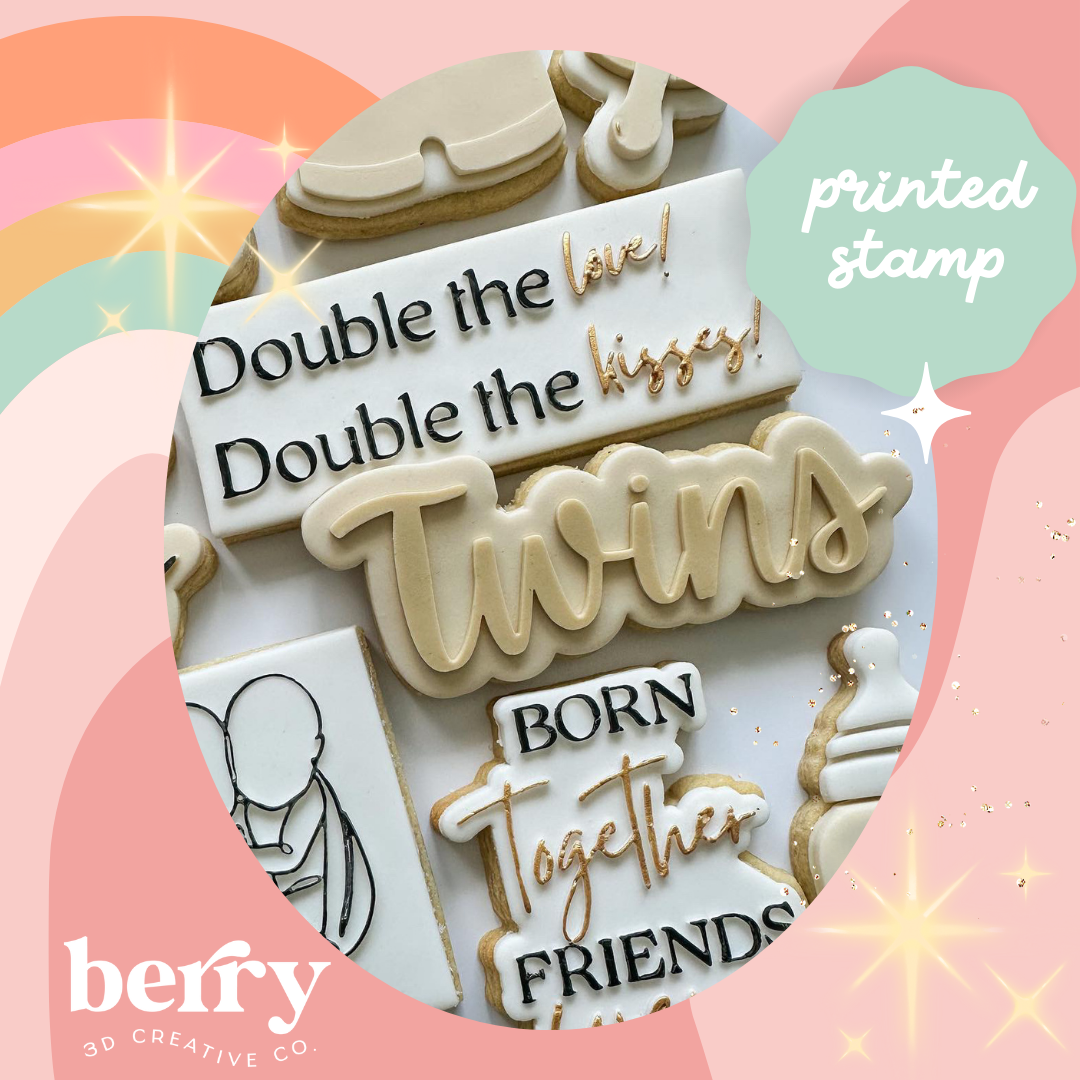 Twins Debosser with matching cutter