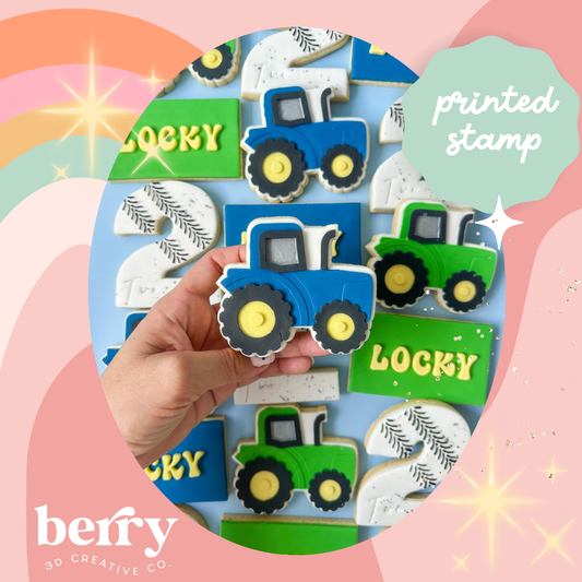 Tractor Stamp and matching cutter