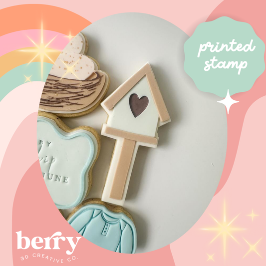 Birdhouse Debosser and matching cutter