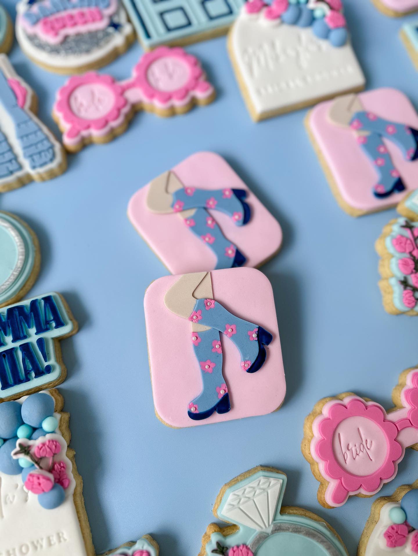 ABBA boots debosser and matching cutter