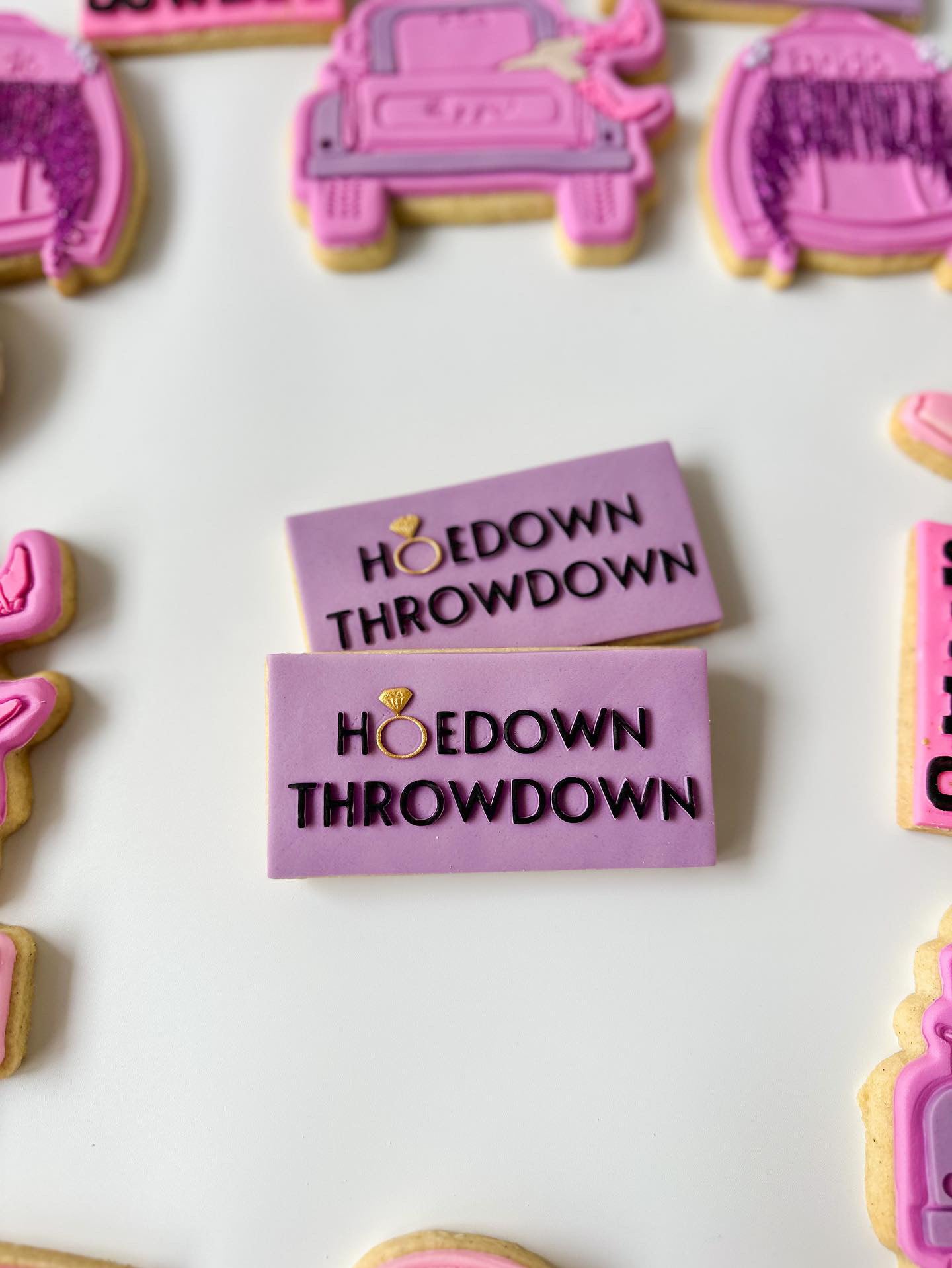 Hoedown Throwdown Debosser with matching cookie cutter