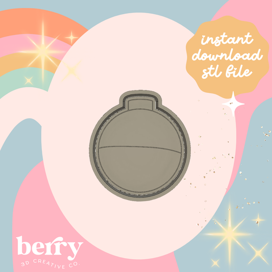 Bouy for fishing rod Cookie Cutter and Stamp stl file