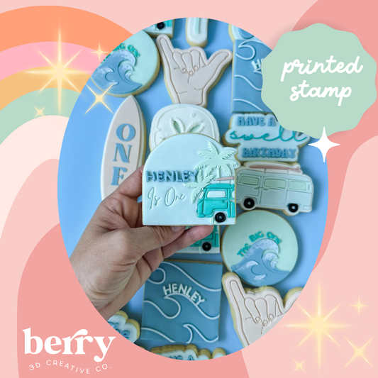 Arch Palms and Kombi van Debosser and matching cutter