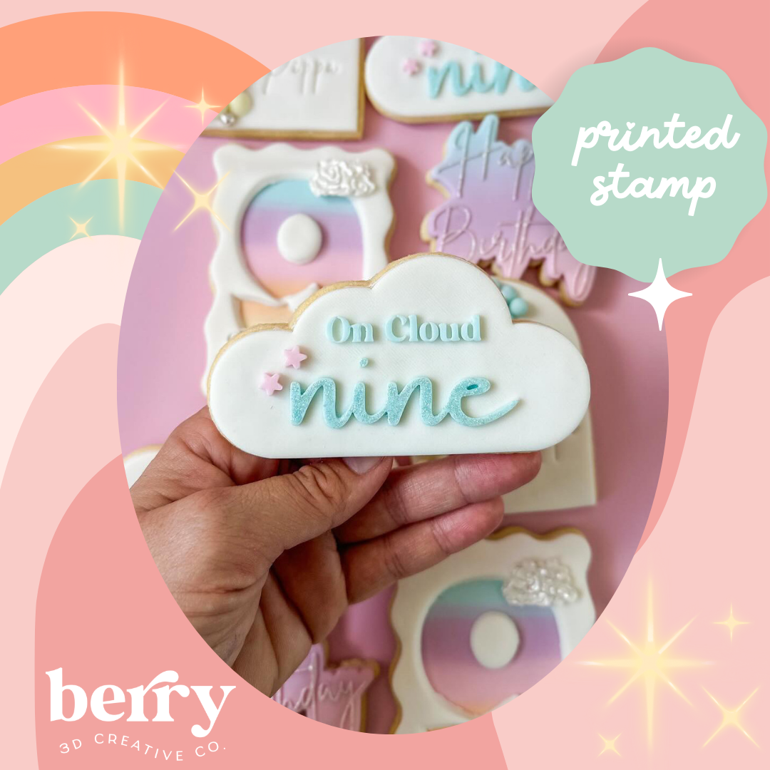On Cloud Nine Debosser and matching cutter