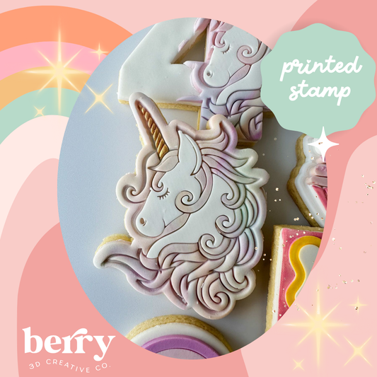 Unicorn embosser and matching cutter