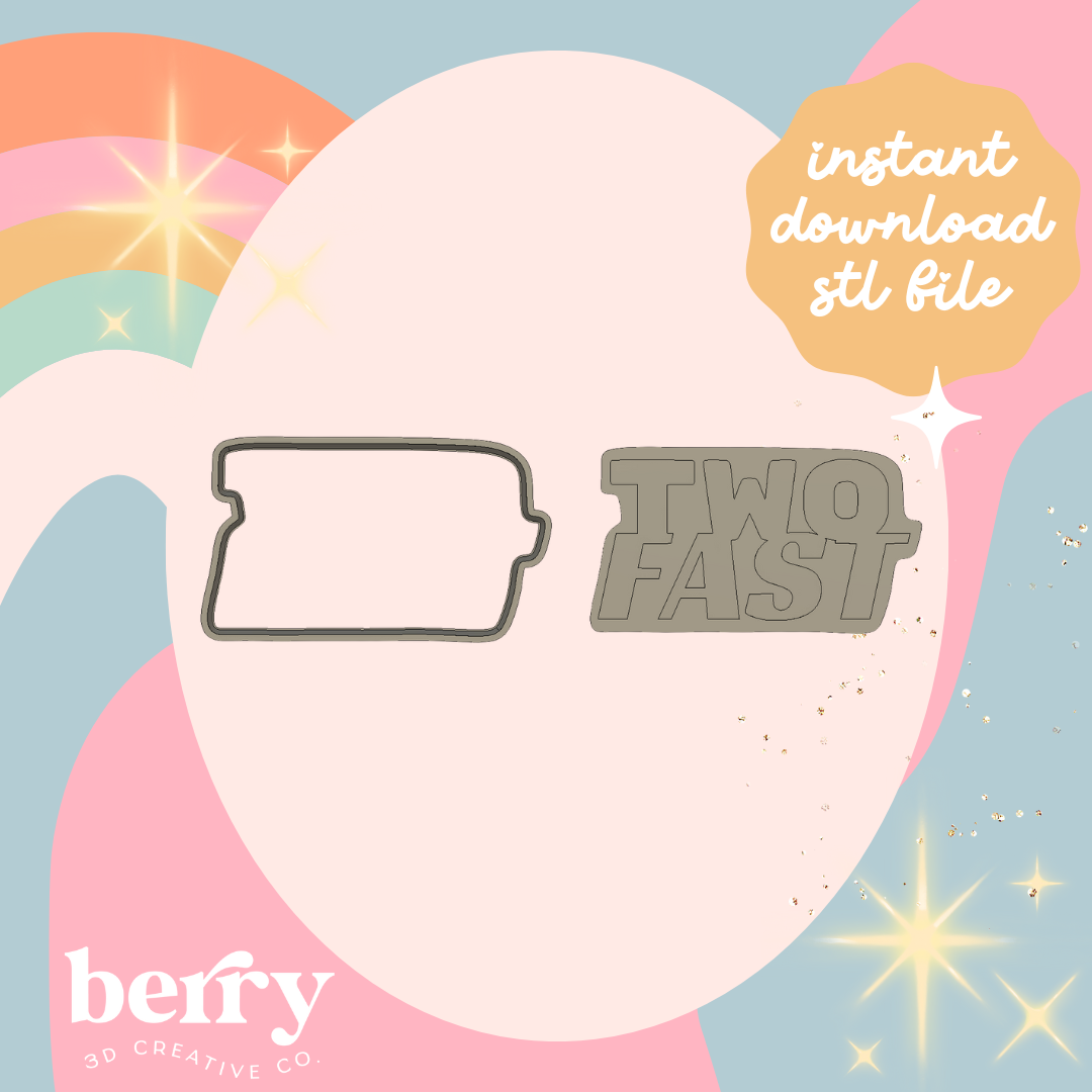 TWO fast Cutter and Stamp STL file