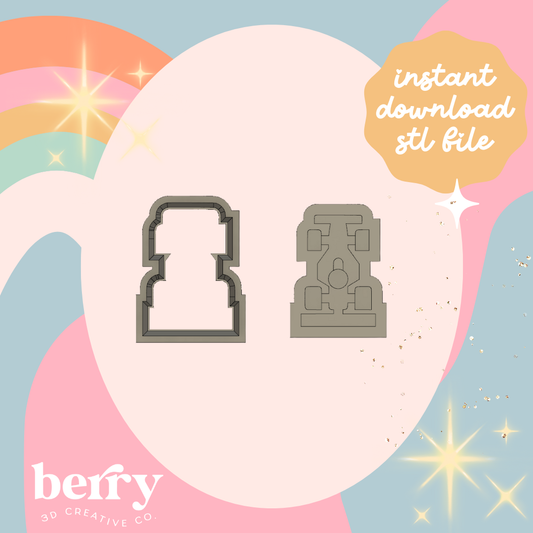 Mini Race Car- Formula One Cutter and Stamp stl file