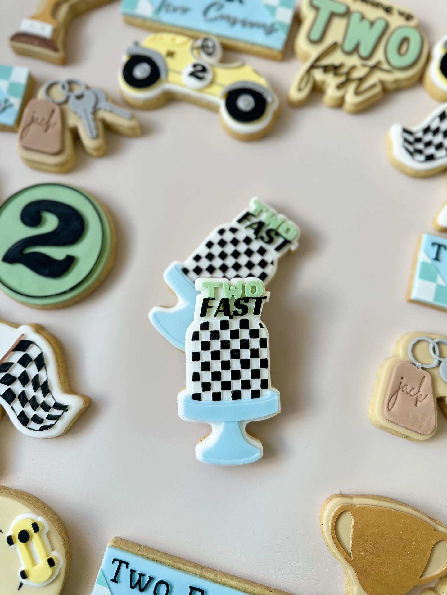Two Fast Cake debosser and matching cutter