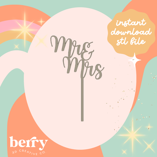 Mr & Mrs Topper STL FILE