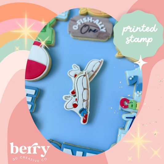 Fishing Rod Embosser and matching cutter