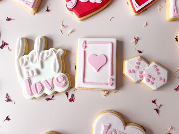 Ace of Hearts Card Stamp and matching cutter