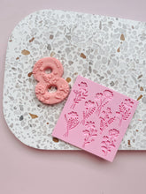 Load image into Gallery viewer, floral Backing / Texture Stamp
