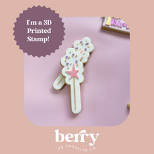 Load image into Gallery viewer, Magic fairy star Wand Debosser with matching cookie cutter
