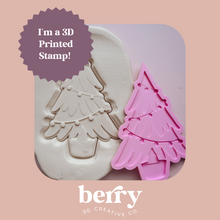 Load image into Gallery viewer, Christmas Tree Debosser and matching cutter
