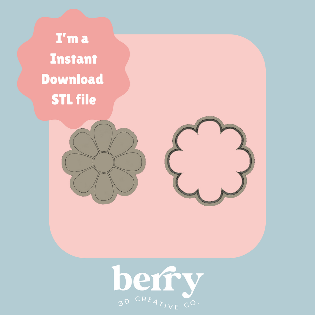 Daisy Cutter and Stamp stl file
