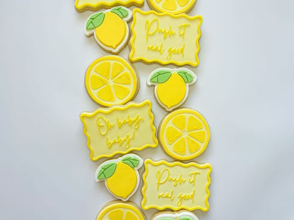 Lemon/Lime Slice Debosser and matching cutter