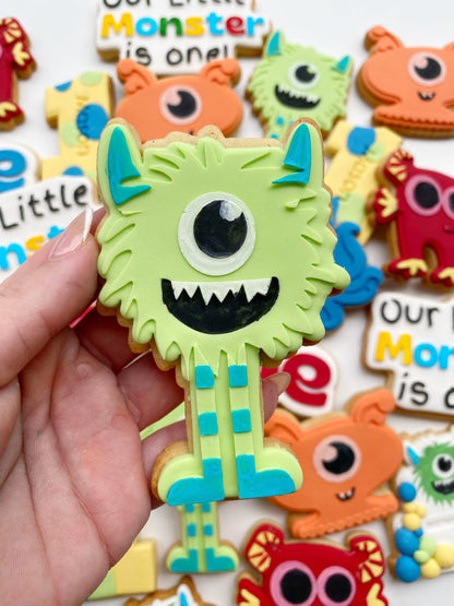 Hairy Monster Debosser and matching cutter