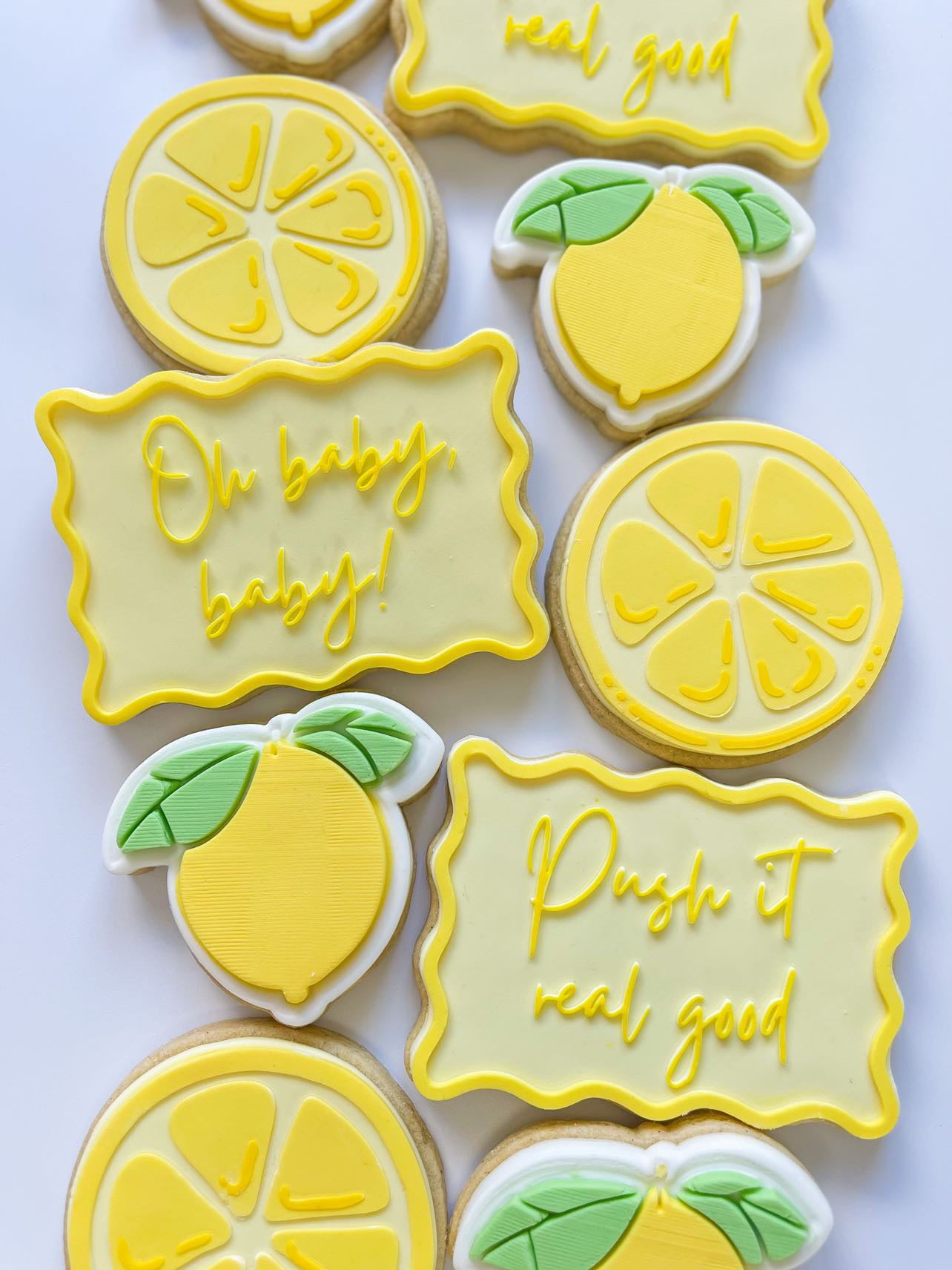 Lemon/Lime Slice Debosser and matching cutter