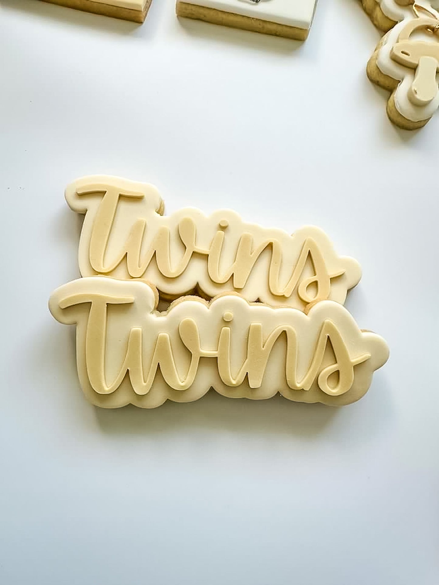 Twins Debosser with matching cutter